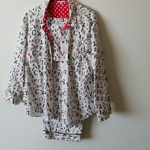 Victoria's Secret Flannel Pajamas